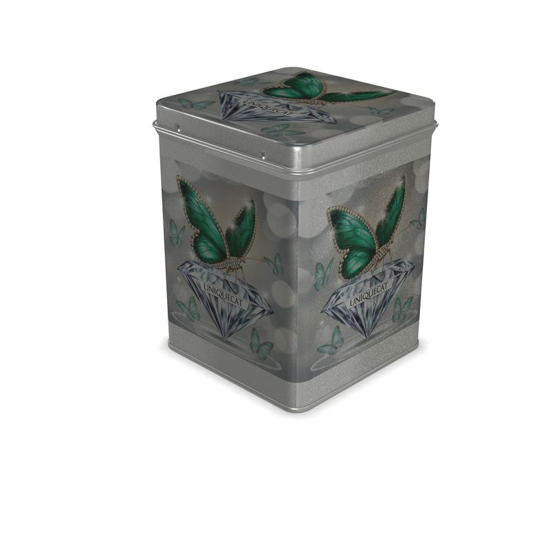 Emerald Green Tea Caddy