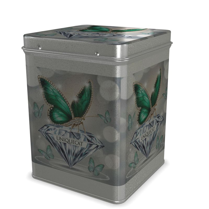 Emerald Green Tea Caddy