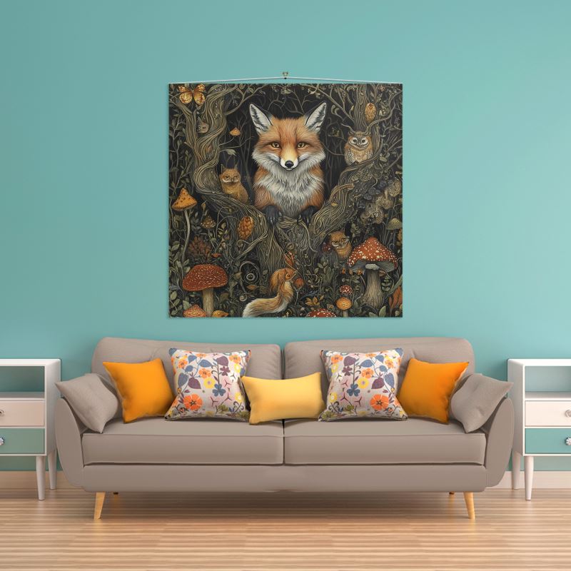 Woodland Fox Wall ART