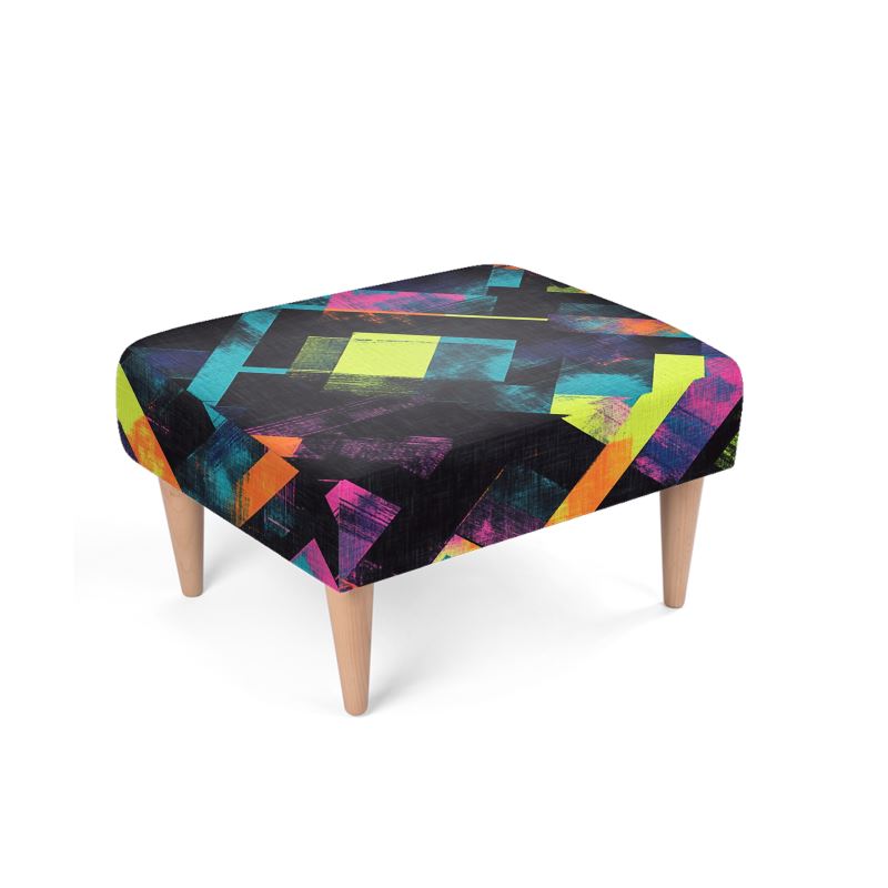 Neon Footstool