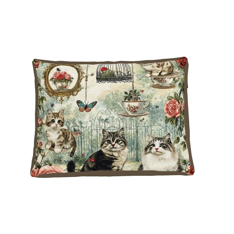 Victorian Cat’s Garden Cat Bed