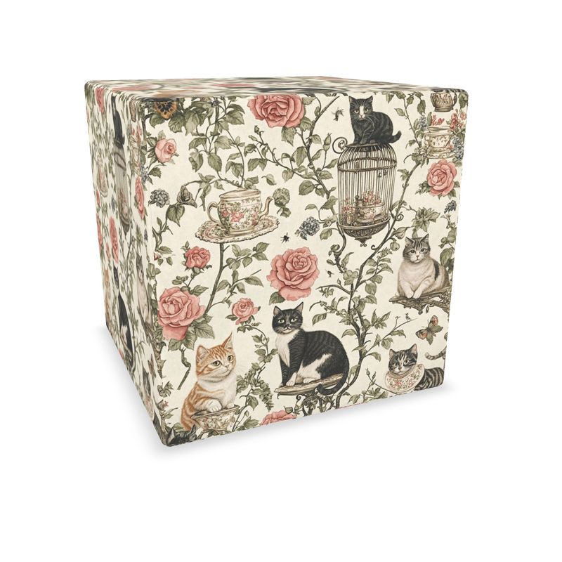 Cube de jardin pour chat victorien 