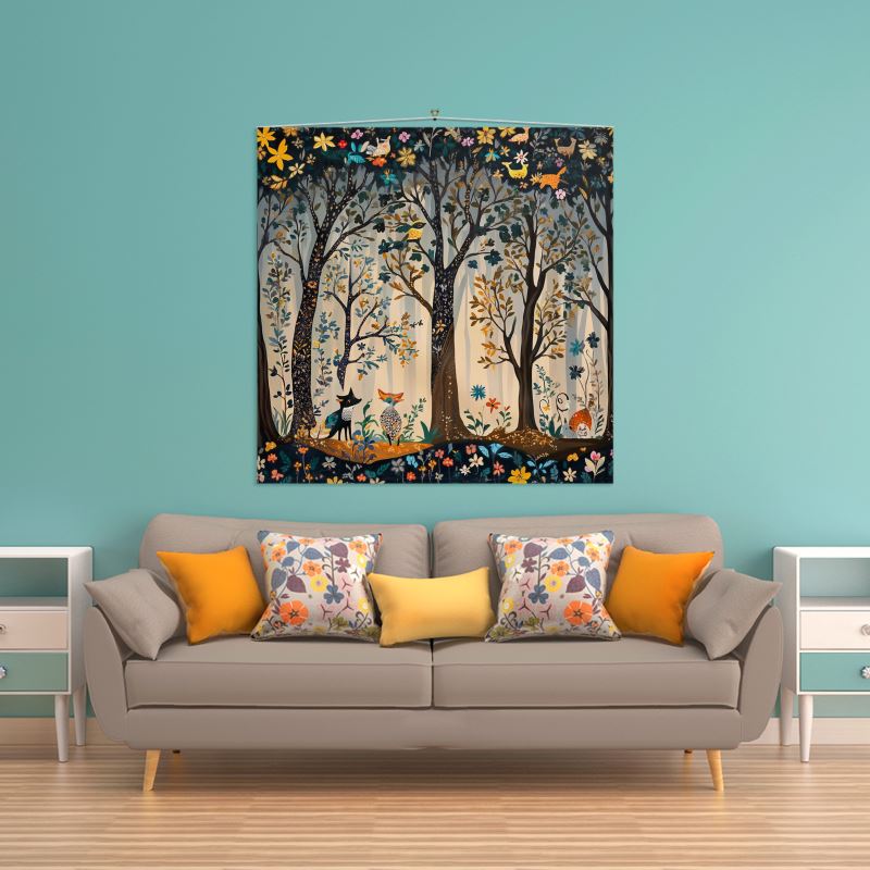 French Woodland Wall Hanging